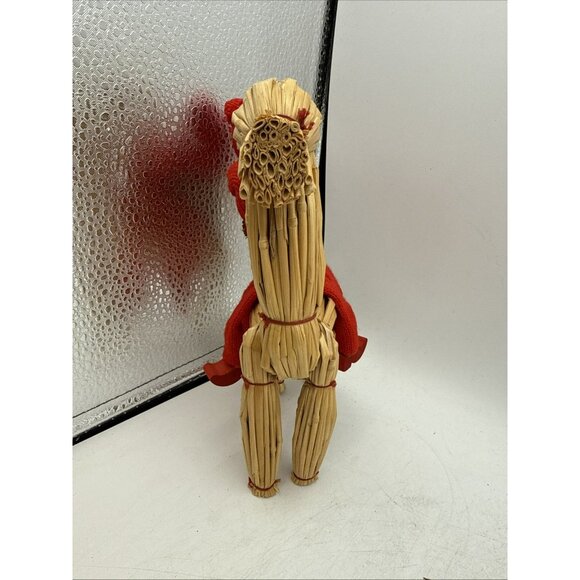 Straw Swedish Goat Julbock Yule Sweden Julgoat With Children Christmas Holiday - Picture 4 of 7